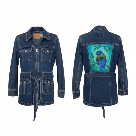 Levi's Painted Bush Jacket - Picture 1 of 10